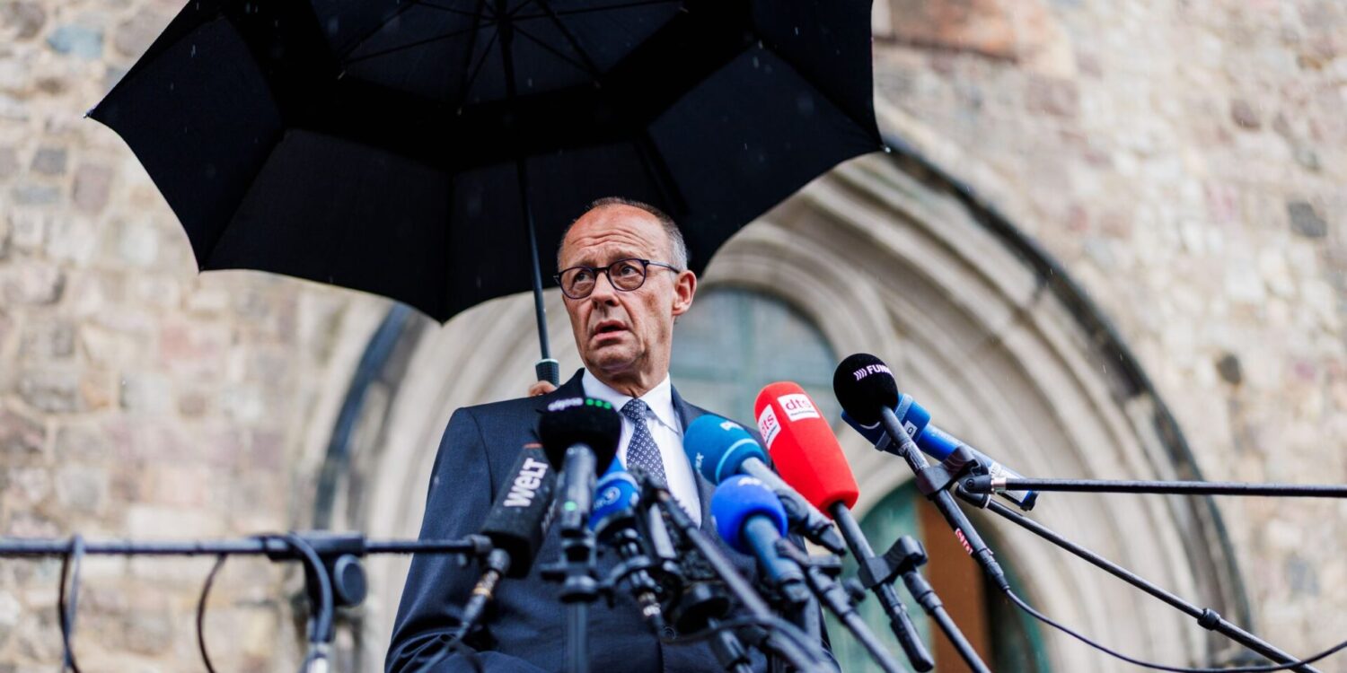 Friedrich Merz: Nicht von Taten wie Angriff beim CSD einschüchtern lassen.