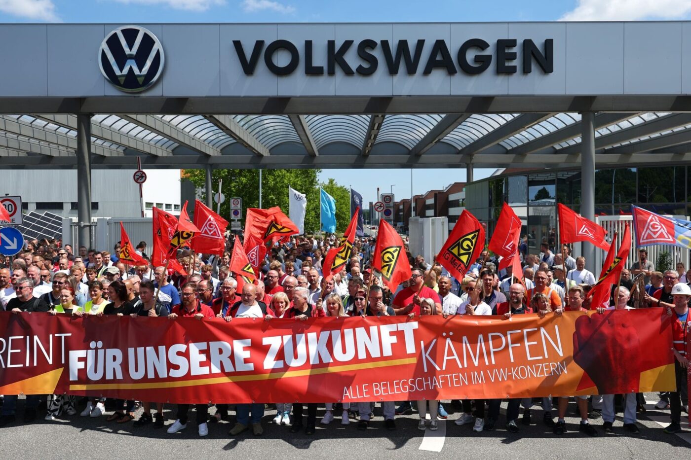Auch In Zwickau kamen zahlreiche Personen zusammen.