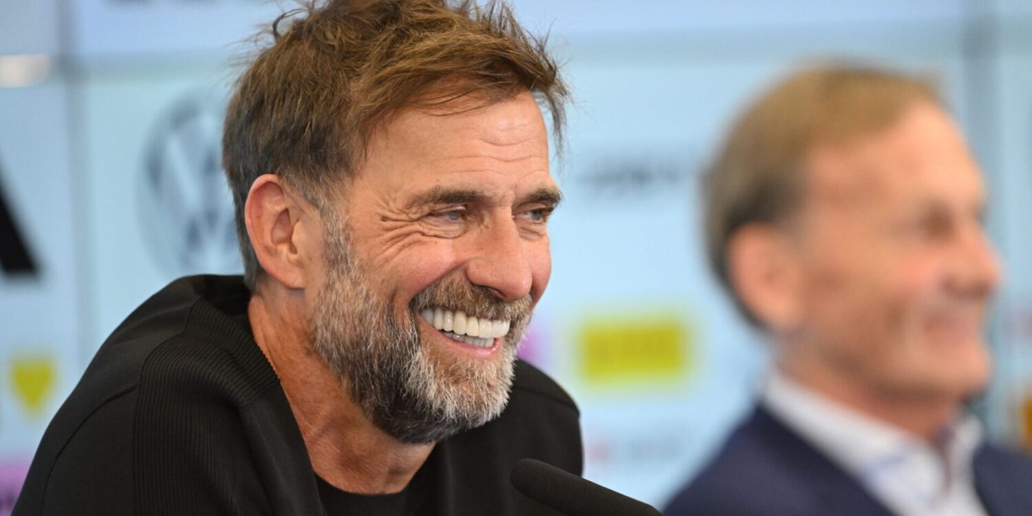 Voller Energie und Optimismus bei seiner Vorstellung: Jürgen Klopp.