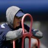 WM 2026: Englands Trainer Tuchel beobachtet vor Spiel um Platz drei das Training