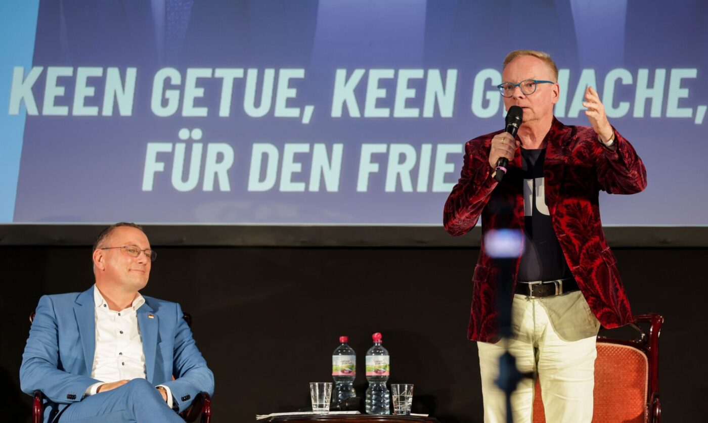 Uwe Steimle weist die Kritik zurück.
