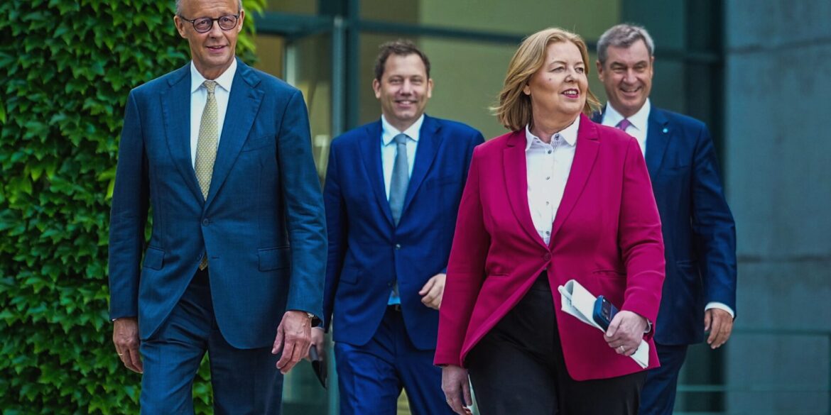 Bereits nach dem wichtigen Koalitionsausschuss von Anfang Juli verbreiteten die Koalitionsspitzen Optimismus. (Archivfoto)