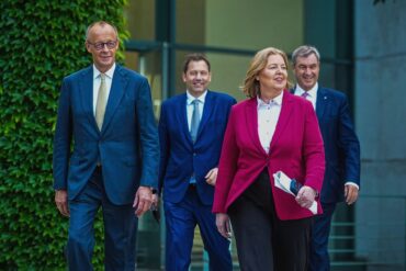 Bereits nach dem wichtigen Koalitionsausschuss von Anfang Juli verbreiteten die Koalitionsspitzen Optimismus. (Archivfoto)