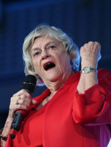 Ann Widdecombe galt als streitlustig. (Archivfoto)