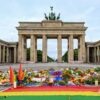Am Brandenburger Tor wird dem Anschlag gedacht.