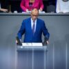 Merz spricht im Bundestag über die aktuelle Lage in der Innen- und Außenpolitik.