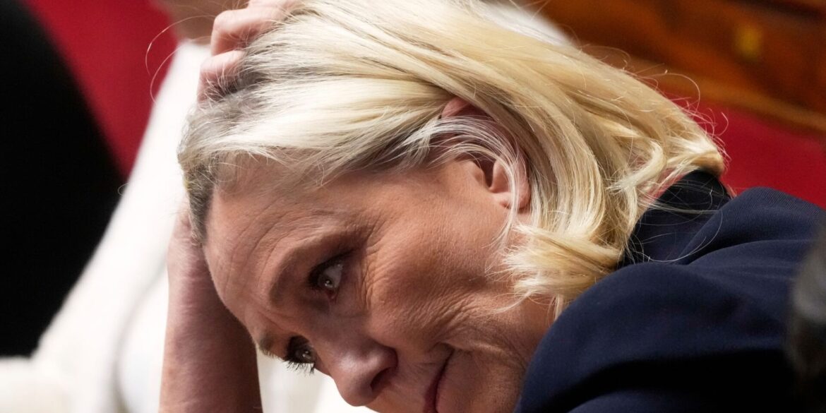 Le Pen will unbedingt Präsidentin werden. (Archivbild)