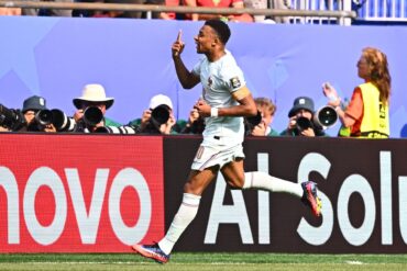 Kylian Mbappé erzielte sein insgesamt 20. WM-Tor.
