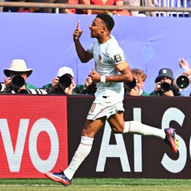 Kylian Mbappé erzielte sein insgesamt 20. WM-Tor.
