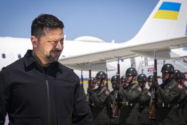 Der ukrainische Präsident Wolodymyr Selenskyj kann sich über ein neues Hilfsversprechen freuen.