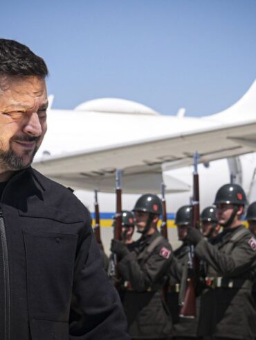 Der ukrainische Präsident Wolodymyr Selenskyj kann sich über ein neues Hilfsversprechen freuen.
