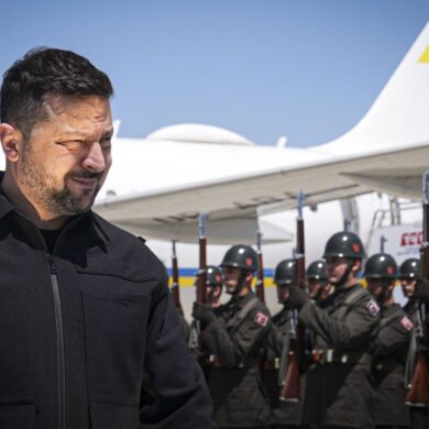 Der ukrainische Präsident Wolodymyr Selenskyj kann sich über ein neues Hilfsversprechen freuen.