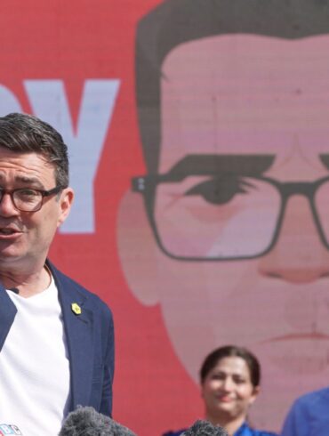 Andy Burnham ist neuer Labour-Chef. (Archivbild)