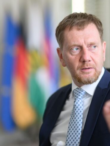 Sachsens Ministerpräsident Kretschmer sagt: «Wir müssen mit jedem reden, der reden will.»