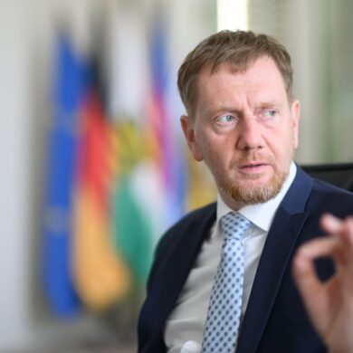 Sachsens Ministerpräsident Kretschmer sagt: «Wir müssen mit jedem reden, der reden will.»