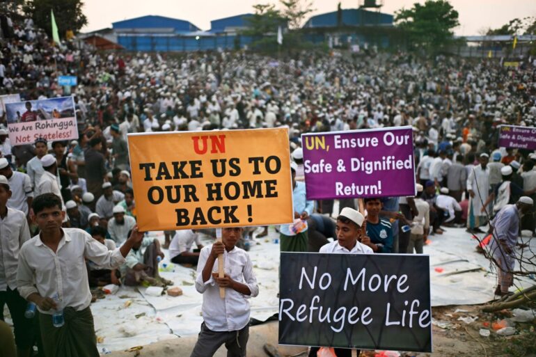 Rohingya-Flüchtlinge leben teils seit Jahrzehnten in Bangladesch (Archivbild)