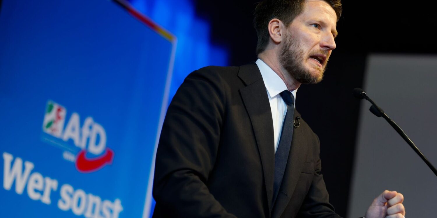 NRW-AfD-Chef Martin Vincentz stellte sich gegen Forderungen der AfD-Bundesspitze den Parteitag zur Bestimmung von Landtagswahlkandidaten abzubrechen und neu zu starten.