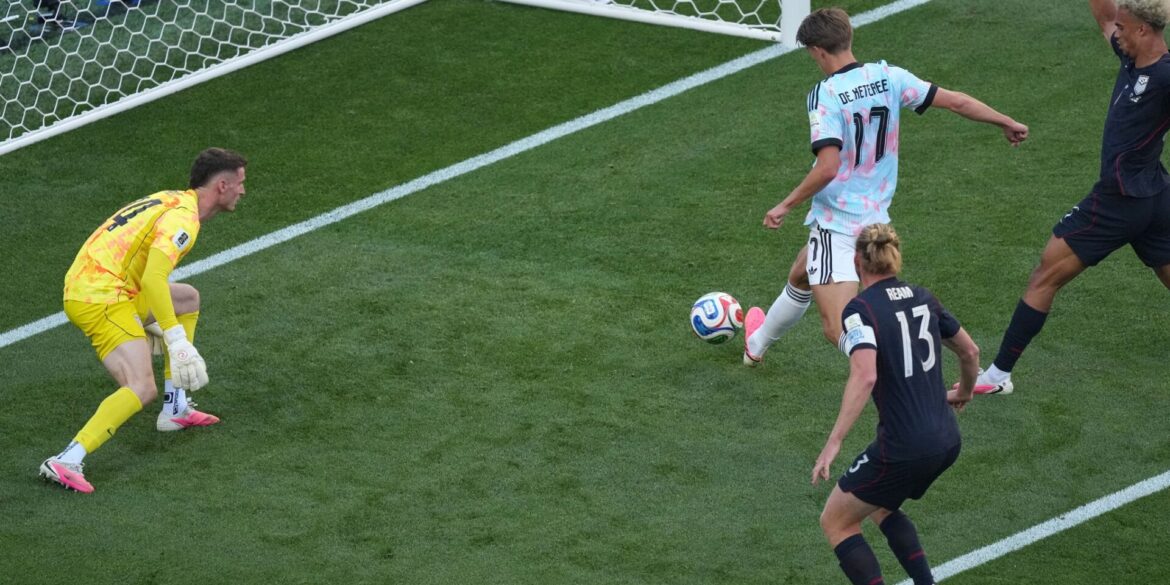 Belgien ging früh in Führung und gewann das Achtelfinale verdient.