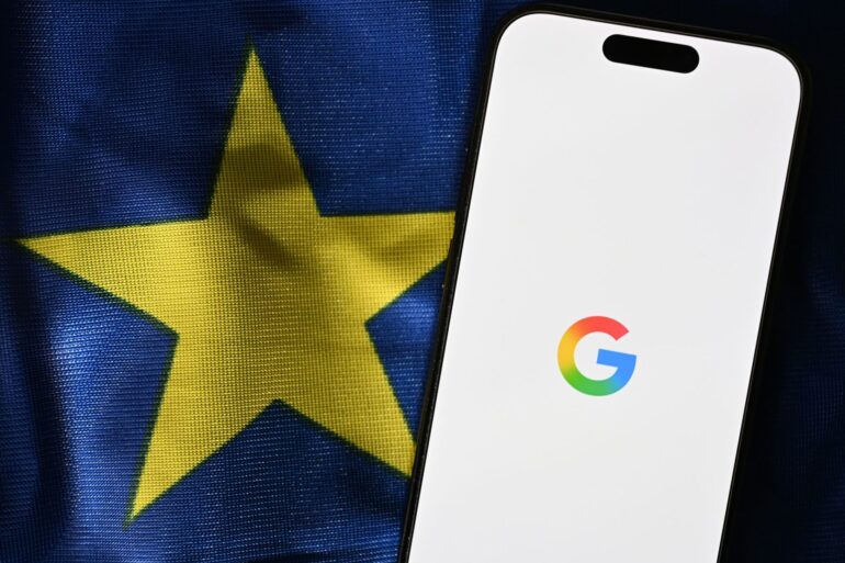 Gegen den US-Konzern Google laufen mehrere EU-Verfahren wegen möglicher Wettbewerbsverstöße. (Symbolbild)