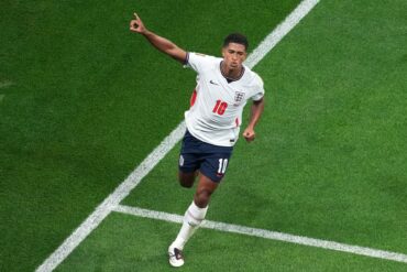 Jude Bellingham schoss zwei Tore für England.