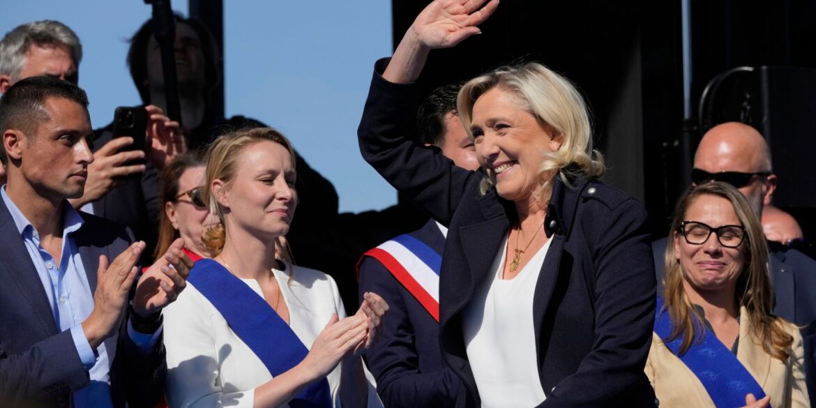 Marine Le Pen will Frankreichs nächste Präsidentin werden. (Archivbild)