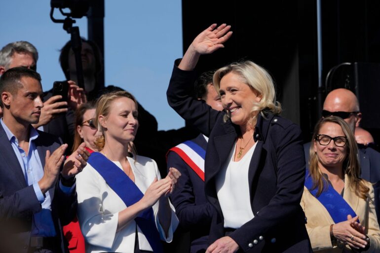 Marine Le Pen will Frankreichs nächste Präsidentin werden. (Archivbild)