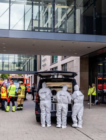 Das Einkaufszentrum wurde zwischenzeitlich abgesperrt.