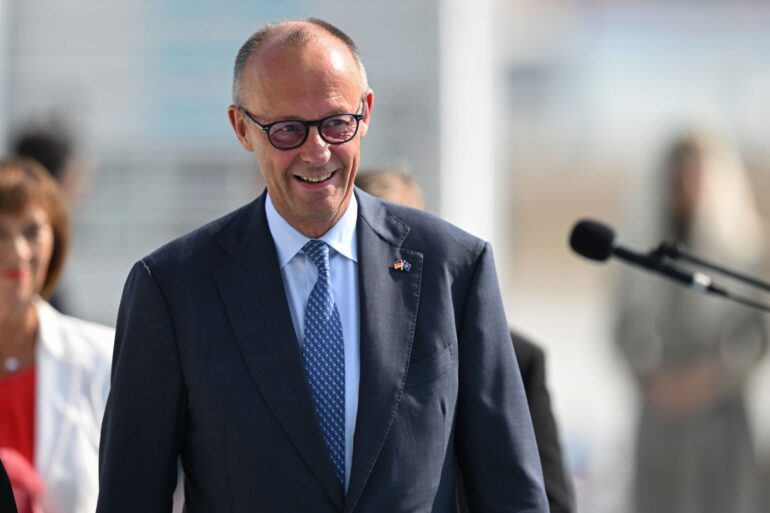 Treibt die Verteidigungsausgaben in Deutschland mit der Bundesregierung hoch: Kanzler Friedrich Merz.