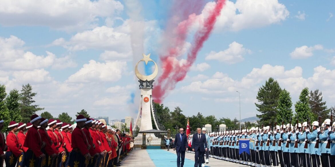 Erdogan bereitet Trump einen pompösen Empfang.