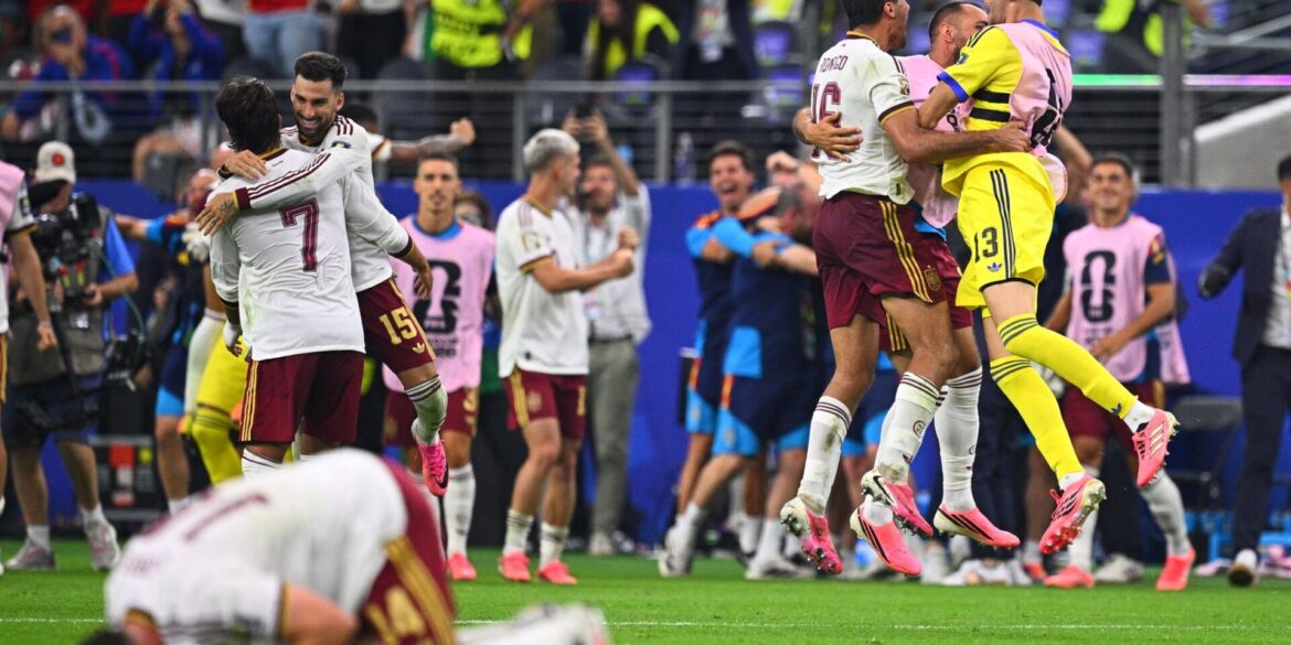 Spanien bejubelt den Finaleinzug