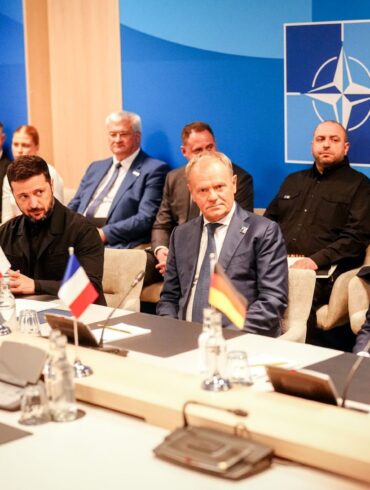 Beim Nato-Gipfel im vergangenen Jahr bekam der ukrainische Präsident Wolodymyr Selenskyj nur nationale Unterstützungszusagen - aber keine des Bündnisses. Das soll in Ankara nun anders werden. (Archivbild)