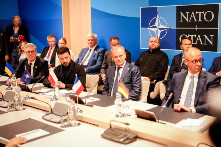 Beim Nato-Gipfel im vergangenen Jahr bekam der ukrainische Präsident Wolodymyr Selenskyj nur nationale Unterstützungszusagen - aber keine des Bündnisses. Das soll in Ankara nun anders werden. (Archivbild)