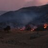 Die Feuerwehr kann den Waldbränden auf Kreta kaum Herr werden.