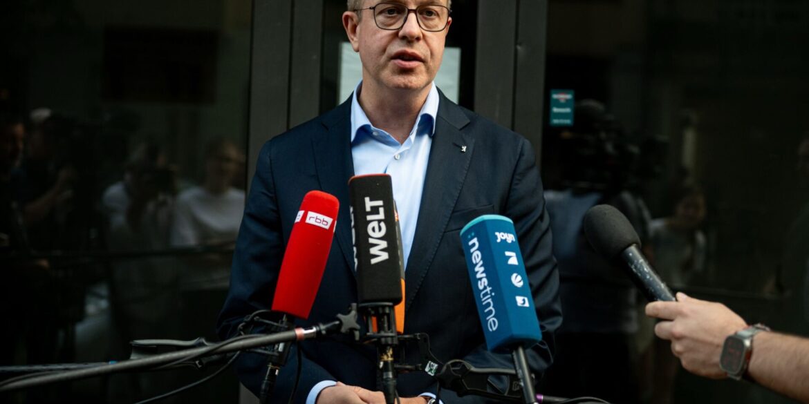 Finanzsenator Stefan Evers soll CDU-Spitzenkandidat in Berlin werden. (Archivfoto)