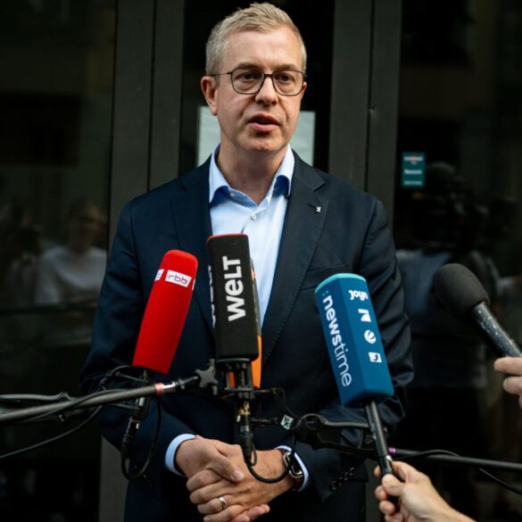 Finanzsenator Stefan Evers soll CDU-Spitzenkandidat in Berlin werden. (Archivfoto)