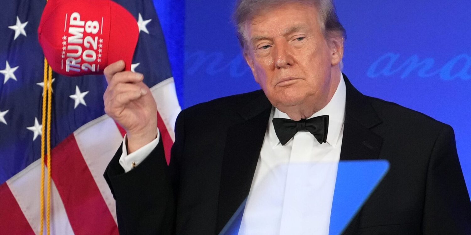 Trump lobte und tadelte die Medien.