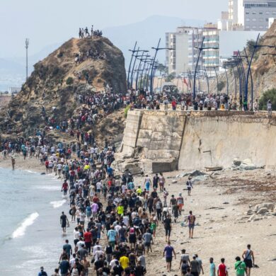 Mittlerweile hat der Großteil der Migranten Ceuta bereits wieder verlassen.