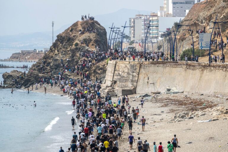 Mittlerweile hat der Großteil der Migranten Ceuta bereits wieder verlassen.