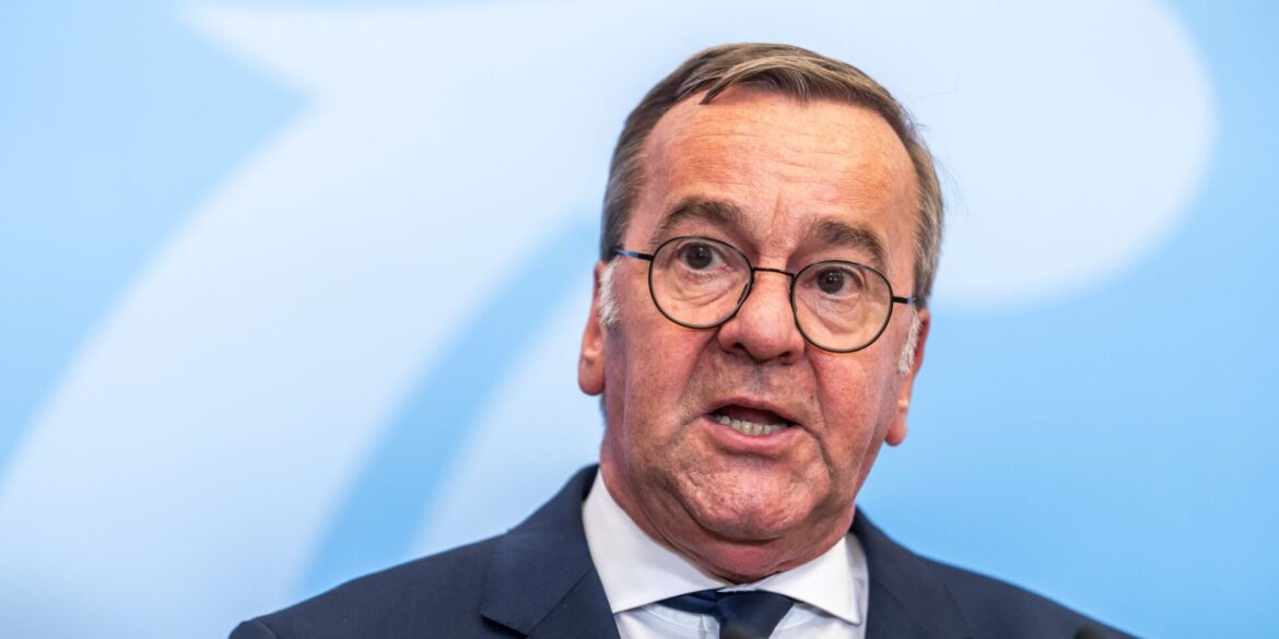 «Im Augenblick gibt es kein Szenario (...), dass der Korken schnell aus der Flasche kommt», sagt Verteidigungsminister Boris Pistorius.