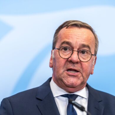 «Im Augenblick gibt es kein Szenario (...), dass der Korken schnell aus der Flasche kommt», sagt Verteidigungsminister Boris Pistorius.