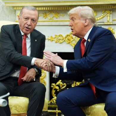 Trump fällt immer wieder mit Lob für Erdogan auf. (Archivbild)