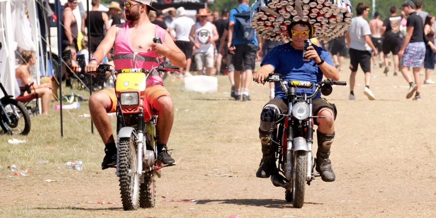 Beim Simson-Treffen in Zwickau kommt es auch auf das Outfit an.