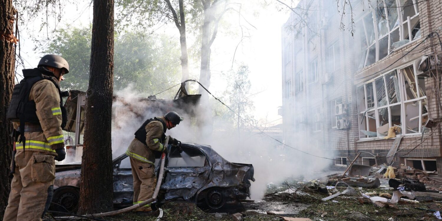 Saporischschja ist eine der am häufigsten von russischen Truppen attackierten Städte in der Ukraine.