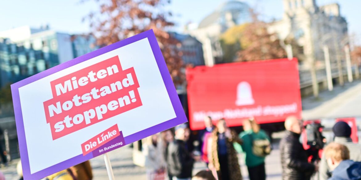 Die Linke hat die Bezahlbarkeit von Mietwohnungen zum Topthema erklärt. (Archivbild)