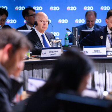 In der Runde der G20-Finanzminister sitzt erstmals wieder ein russischer Minister.