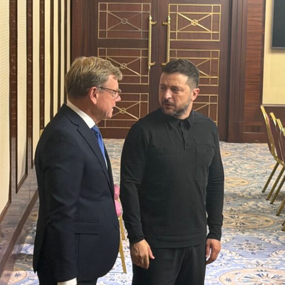 Präsident Selenskyj dankte Wadephul für die deutsche Hilfe.