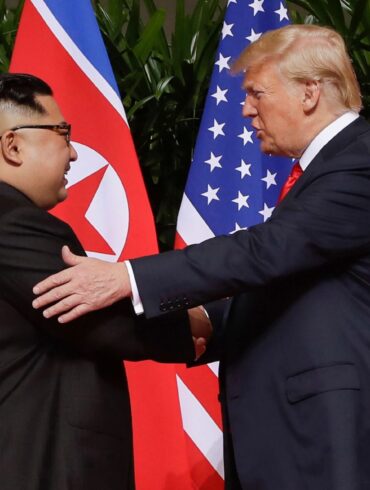 US-Präsident Trump will ein hervorragendes Verhältnis zu Nordkoreas Machthaber Kim haben. (Archivbild)