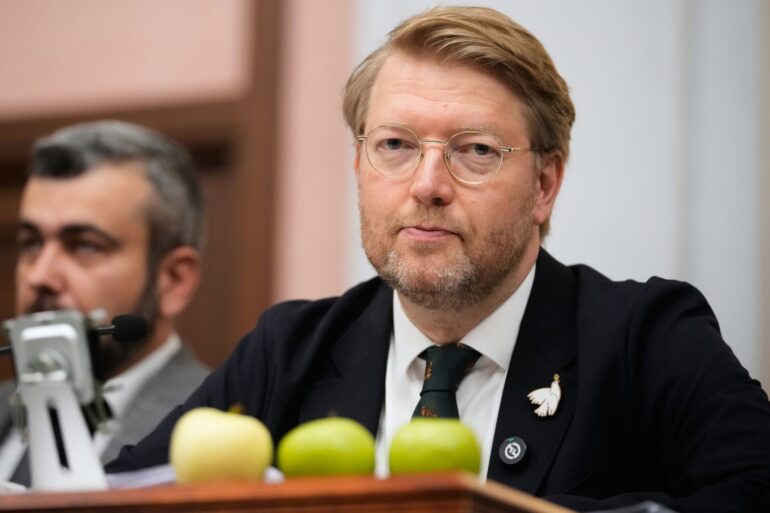 Der Chef der liberalen Oppositionspartei Jabloko, Nikolai Rybakow, verzeichnete zuletzt einen starken Zulauf für seine Partei.