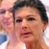 Parteigründerin Sahra Wagenknecht liegt mit dem BSW in Thüringen über Kreuz. (Archivfoto)
