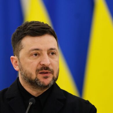 Der ukrainische Präsident Wolodymyr Selenskyj hat die stellvertretende Leiterin seinen Präsidentenbüros entlassen. (Archivbild)